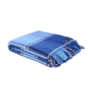 Vlnená károvaná deka “Lagúna”